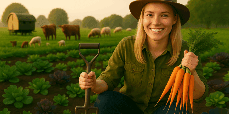 Regeneratieve landbouw illustratie